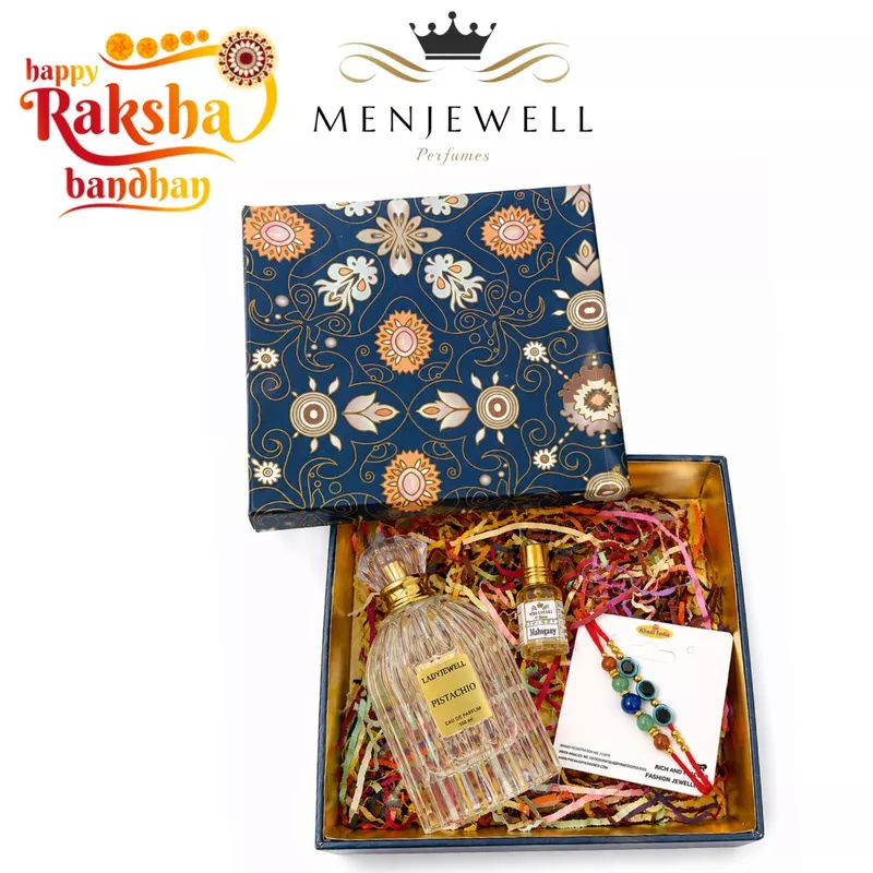 100ML PERFUME RAKHI GIFT SET